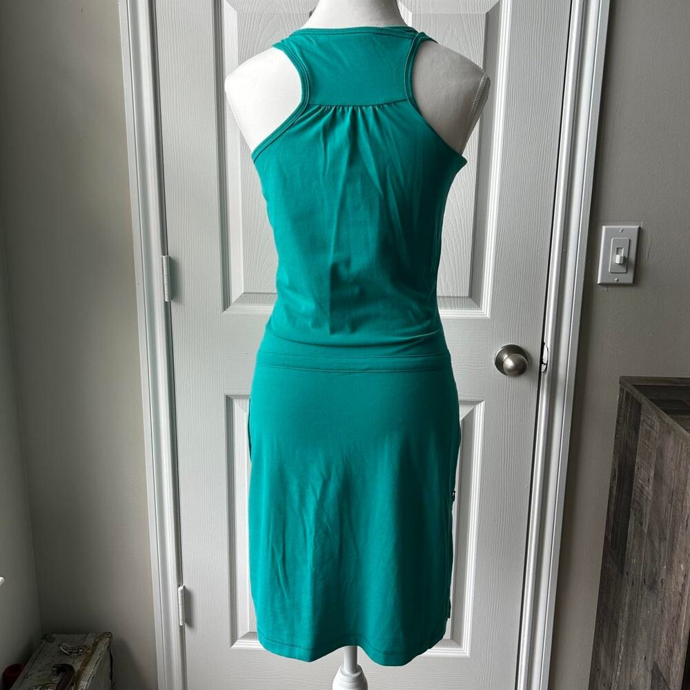 The North Face Never Stop Exploring green travel tank dress in XS - Picture 3 of 6